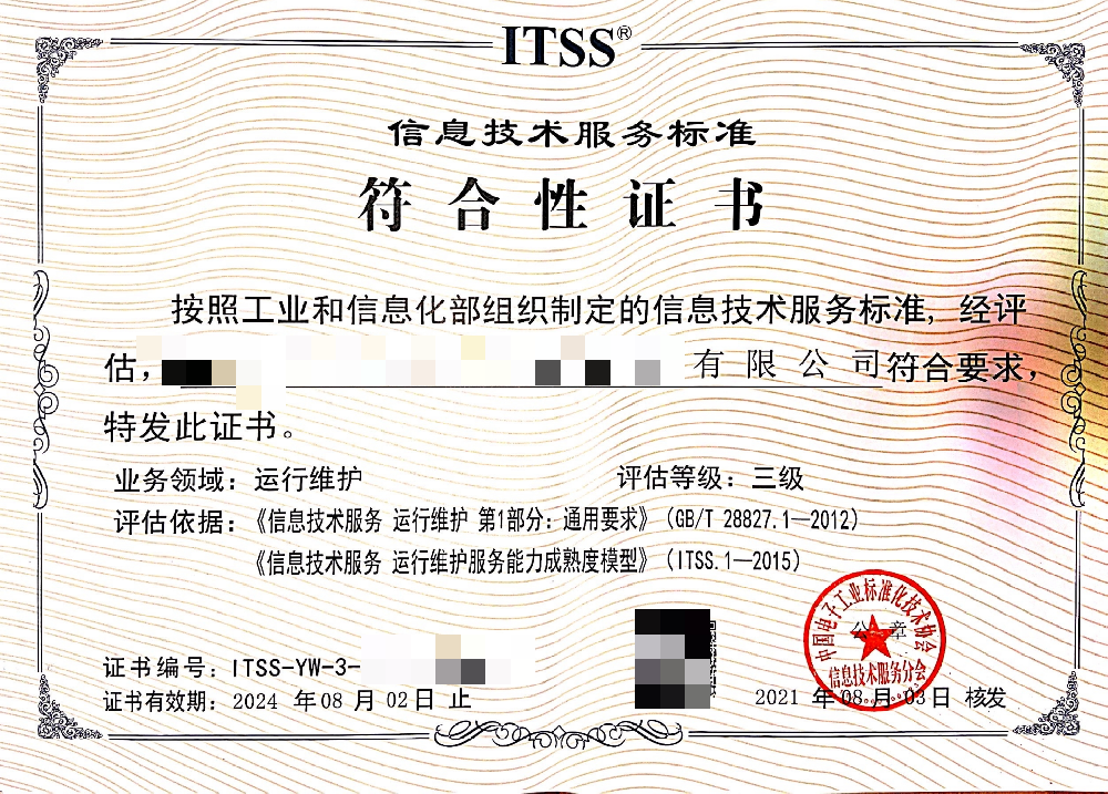 ITSS评估